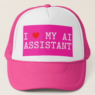 Boné Eu amo meu assistente de IA I Heart My AI Assistan