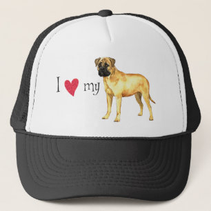 Boné Eu amo meu Bullmastiff