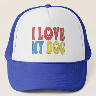 Boné eu amo meu cachorro