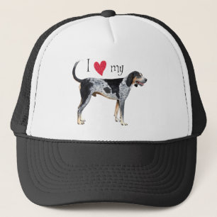 Boné Eu amo meu Coonhound de Bluetick