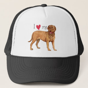 Boné Eu amo meu Dogue de Bordéus