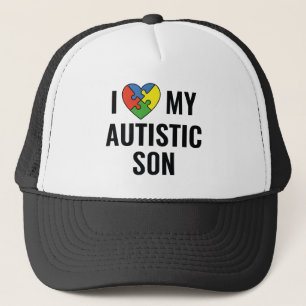 Boné Eu Amo Meu Filho Autista