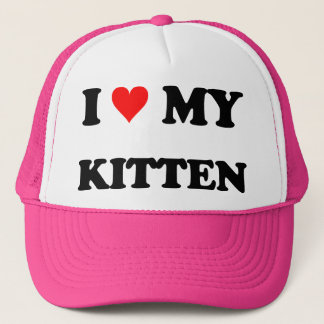 Boné Eu Amo Meu Gatinho