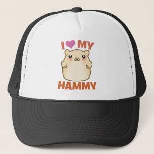 Boné Eu amo meu Hammy