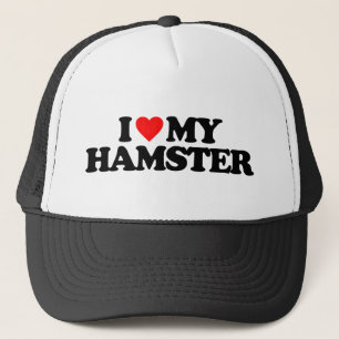 BONÉ EU AMO MEU HAMSTER