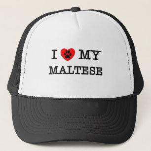 BONÉ EU AMO MEU MALTÊS