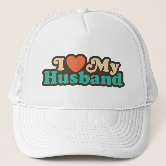 Boné Eu Amo Meu Marido (Frente)