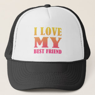 Boné Eu Amo Meu Melhor Amigo