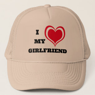 Boné Eu Amo Meu Namorada Personalizado