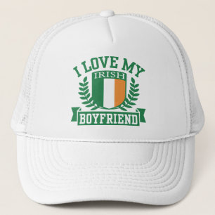 Boné Eu amo meu namorado irlandês