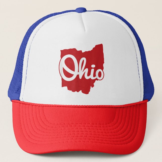 Boné Eu Amo Meu Ohio Home Script Ohio (Frente)