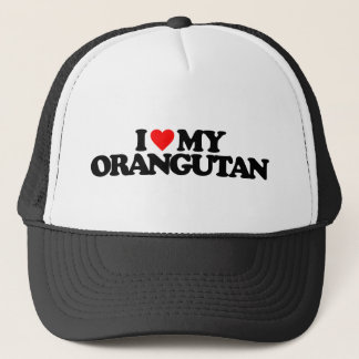 BONÉ EU AMO MEU ORANGUTAN