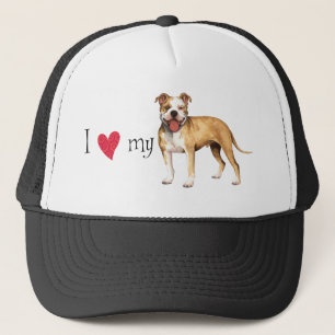 Boné Eu amo meu Pit Bull Terrier