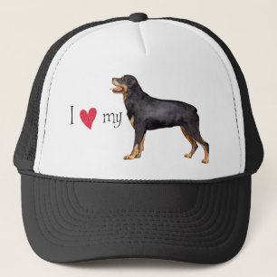 Boné Eu amo meu Rottweiler
