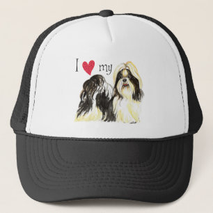 Boné Eu amo meu Shih Tzu