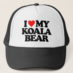 BONÉ EU AMO MEU URSO DE KOALA