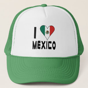 Boné Eu Amo México