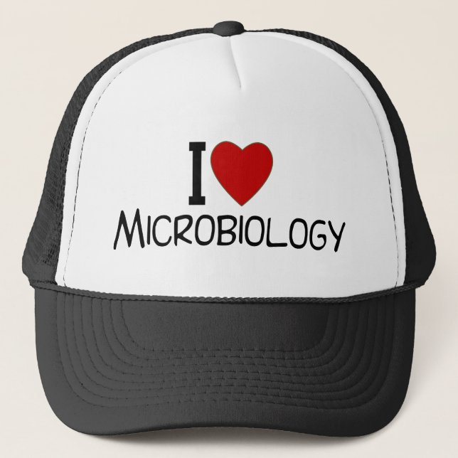 Boné Eu Amo Microbiologia (Frente)