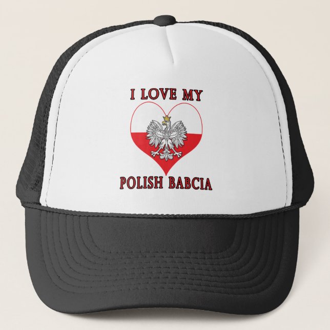 Boné Eu Amo Minha Babilcia Polonesa (Frente)