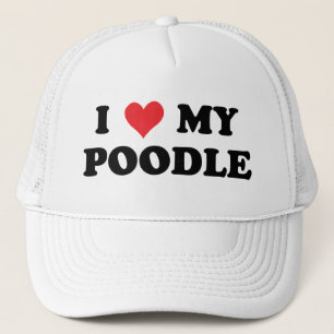 Boné Eu amo minha caniche