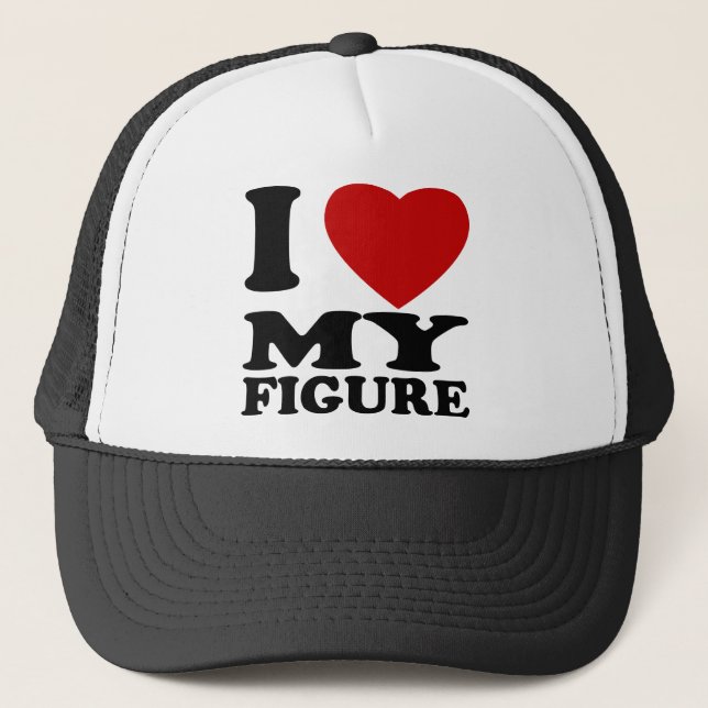 Boné Eu amo minha figura (Frente)
