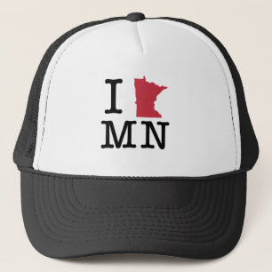 Boné Eu amo Minnesota