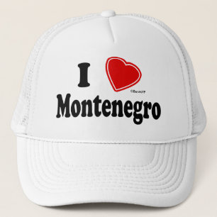 Boné Eu amo Montenegro