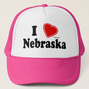 Boné Eu amo Nebraska