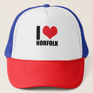 Boné Eu amo Norfolk
