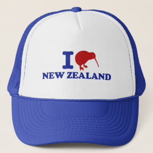 Boné Eu amo Nova Zelândia