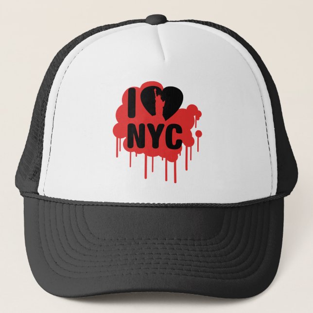 Boné Eu Amo NYC (Frente)