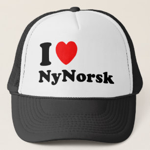 Boné Eu amo Nynorsk