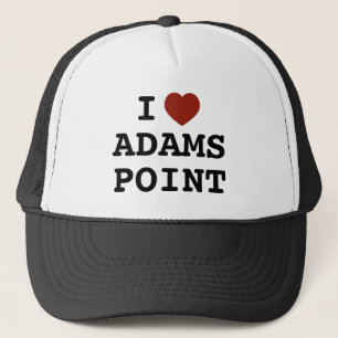 Boné Eu amo o Adams Point Trucker Hat
