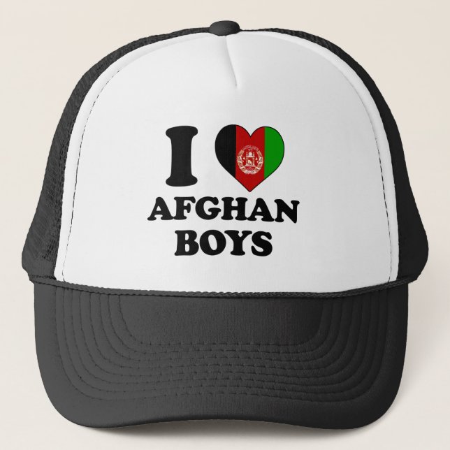 Boné Eu amo o Afghan Boys (Frente)