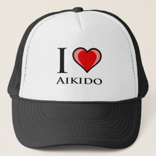 Boné Eu amo o Aikido