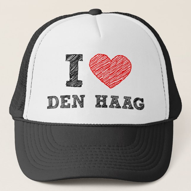Boné Eu amo o antro Haag (Frente)