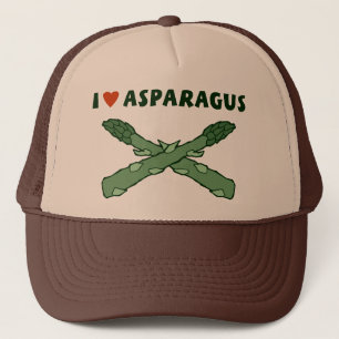 Boné Eu amo o aspargo