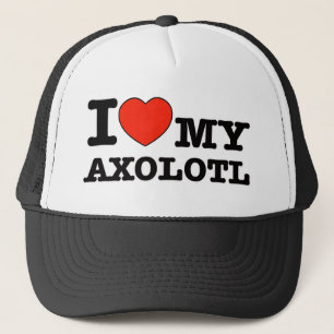 Boné Eu amo o axolotl