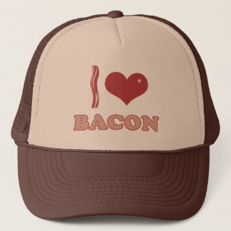 Boné Eu amo o bacon