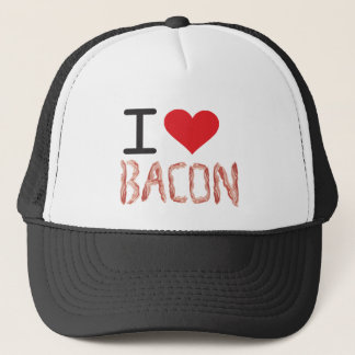Boné Eu amo o bacon