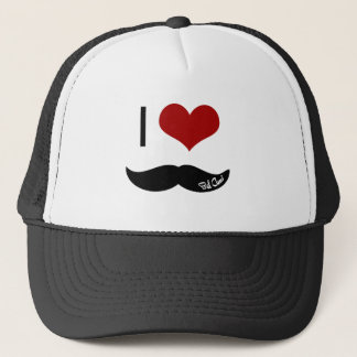 Boné Eu amo o bigode