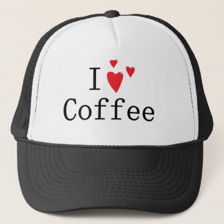 Boné Eu amo o café