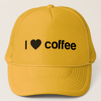 Boné Eu amo o café