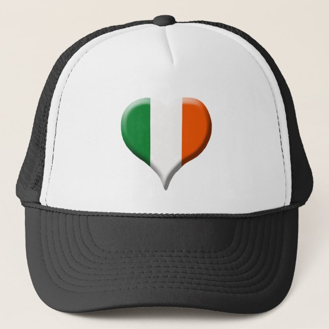 Boné Eu Amo O Chapéu Da Irlanda (Frente)