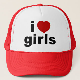 Boné Eu Amo O Chapéu Das Meninas