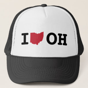 Boné Eu amo o chapéu de Ohio