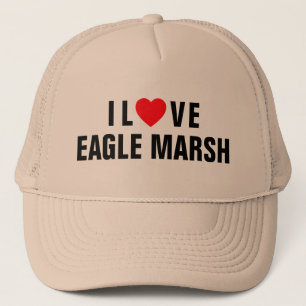 Boné Eu Amo O Chapéu De Viajante Eagle Marsh™