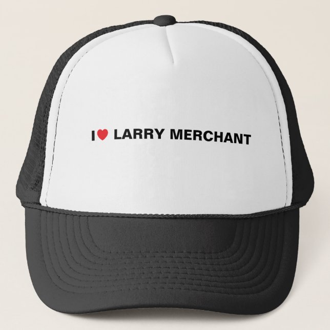 BONÉ EU AMO O COMERCIANTE DE LARRY (Frente)