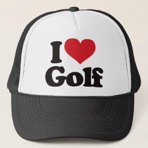 Boné Eu amo o golfe