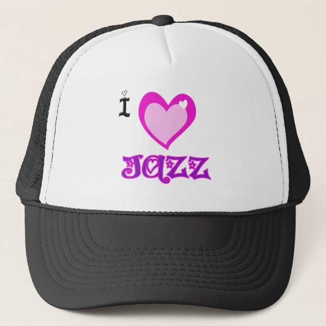 Boné EU AMO o jazz (Frente)